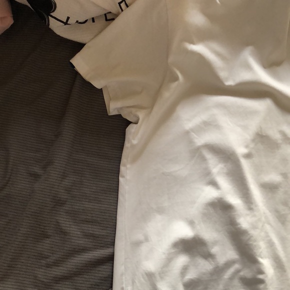 Men's short-sleeved white T-shirt printed simple round-neck short-sleeved casual - Picture 15 of 16